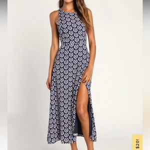 Lulus Open Back Midi Dress